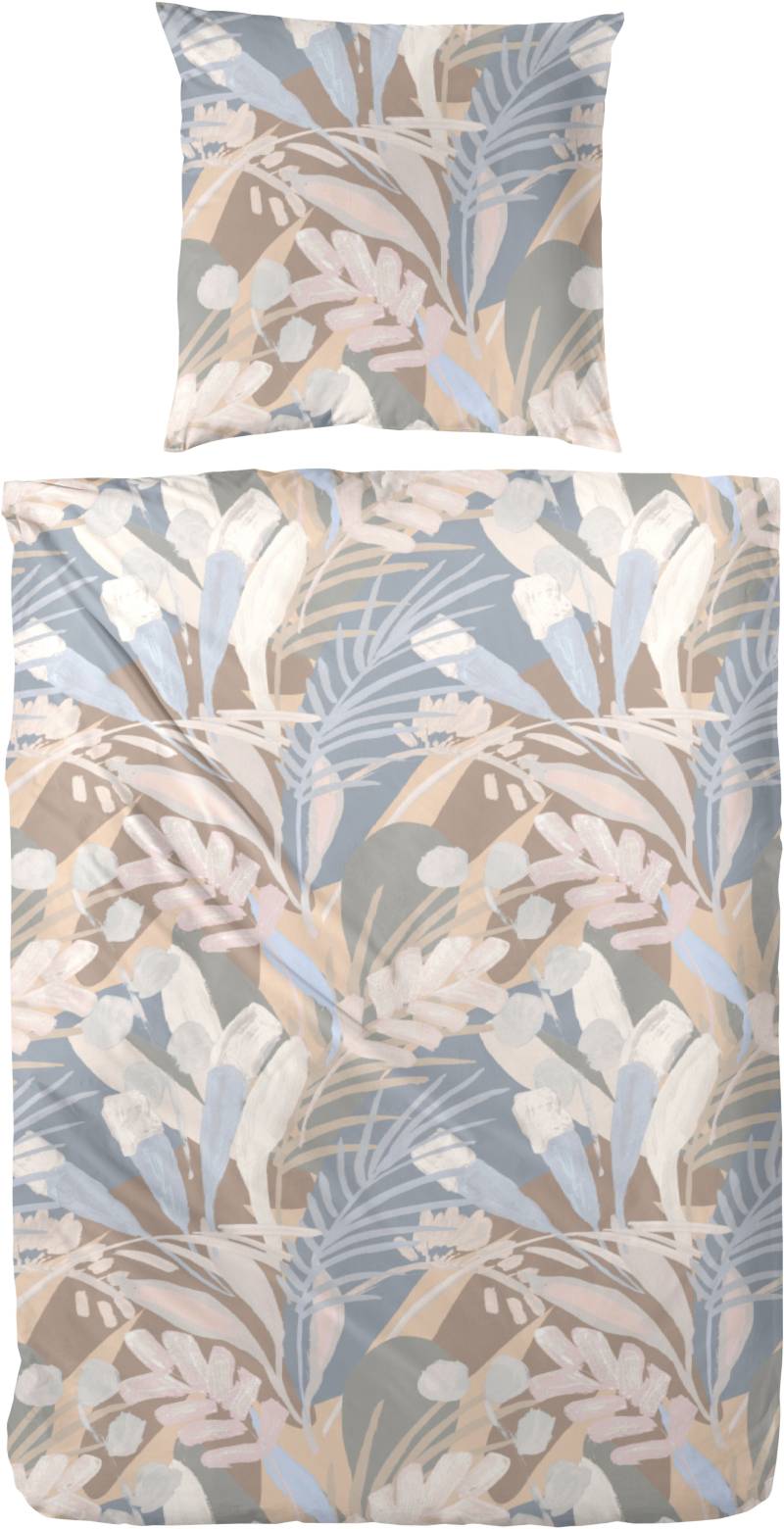 Primera Bettwäsche »Feinbiber-Bettwäsche Selva«, in expressiv floralen Design von Primera