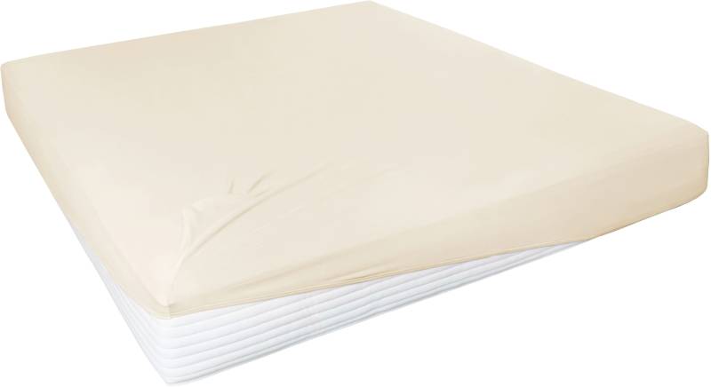 Primera Spannbettlaken »Elasthan-Feinjersey«, PREMIUM, aus 95% gekämmter Baumwolle und 5% Elasthan, bis 28 cm Höhe von Primera