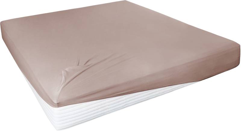 Primera Spannbettlaken »Elasthan-Feinjersey«, PREMIUM, aus 95% gekämmter Baumwolle und 5% Elasthan, bis 28 cm Höhe von Primera