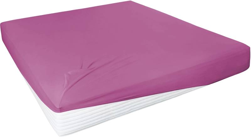 Primera Spannbettlaken »Elasthan-Feinjersey«, PREMIUM, aus 95% gekämmter Baumwolle und 5% Elasthan, bis 28 cm Höhe von Primera