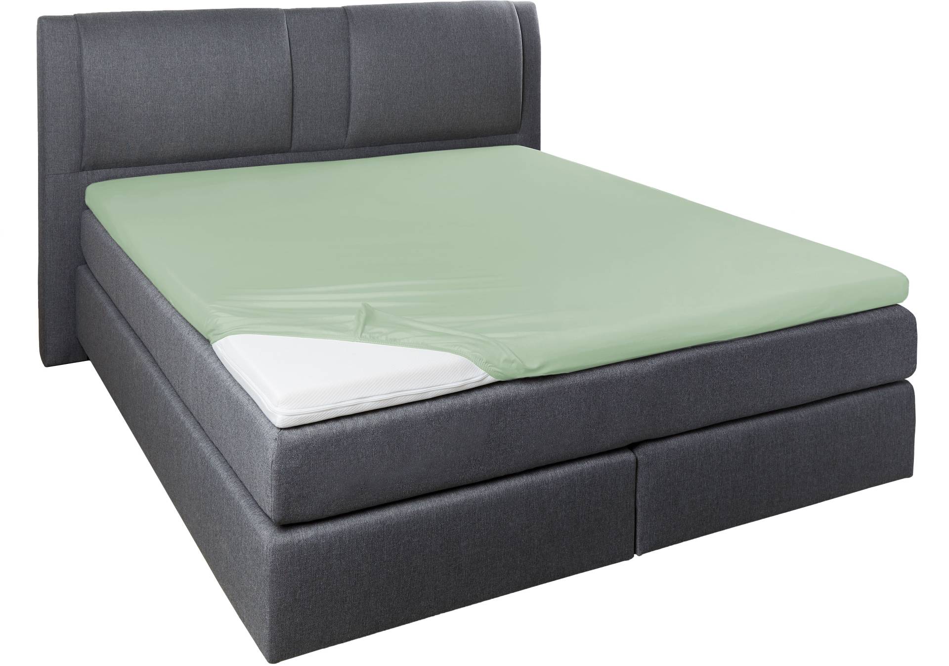 Primera Spannbettlaken »Elasthan-Feinjersey Topper«, Aus 95% gekämmter Baumwolle und 5% Elastan Primera Spannbettlaken »Elasthan-Feinjersey Topper«, Aus 95% gekämmter Baumwolle und 5% Elastan von Primera