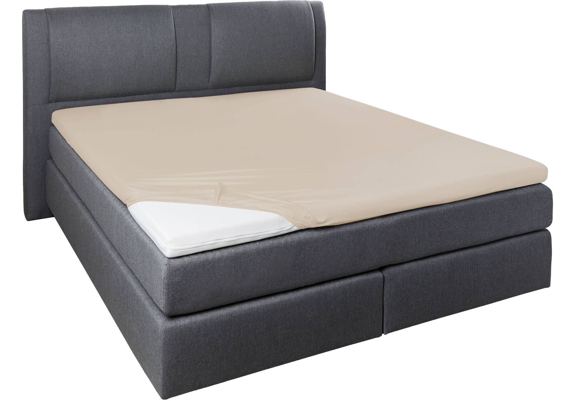 Primera Spannbettlaken »Elasthan-Feinjersey Topper«, Aus 95% gekämmter Baumwolle und 5% Elastan Primera Spannbettlaken »Elasthan-Feinjersey Topper«, Aus 95% gekämmter Baumwolle und 5% Elastan von Primera