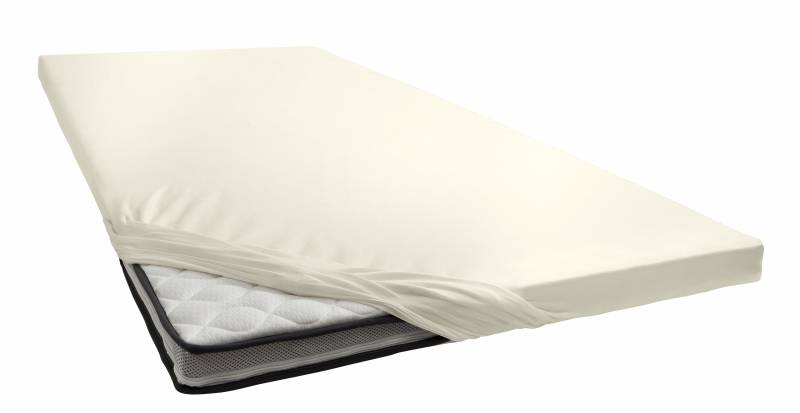 Primera Spannbettlaken »Elasthan-Feinjersey Topper«, Aus 95% gekämmter Baumwolle und 5% Elastan von Primera