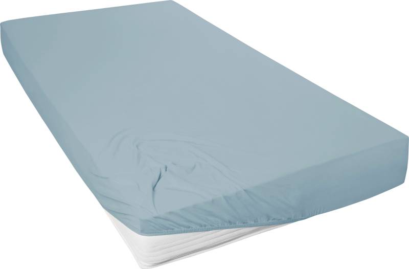 Primera Spannbettlaken »Mako-Feinjersey Spannbetttuch«, Geeignet für Standardmatratzen bis 22 cm, 100% Baumwolle von Primera