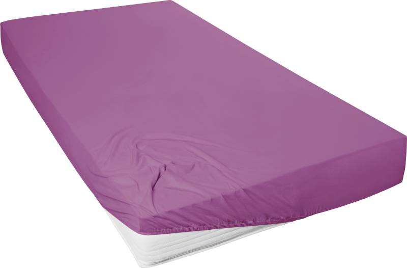 Primera Spannbettlaken »Mako-Feinjersey Spannbetttuch«, Geeignet für Standardmatratzen bis 22 cm, 100% Baumwolle von Primera