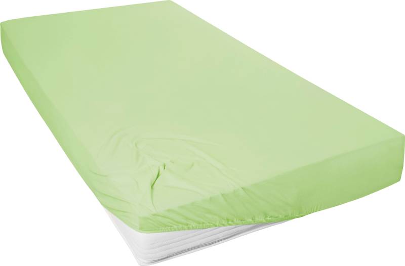 Primera Spannbettlaken »Mako-Feinjersey Spannbetttuch«, Geeignet für Standardmatratzen bis 22 cm, 100% Baumwolle von Primera