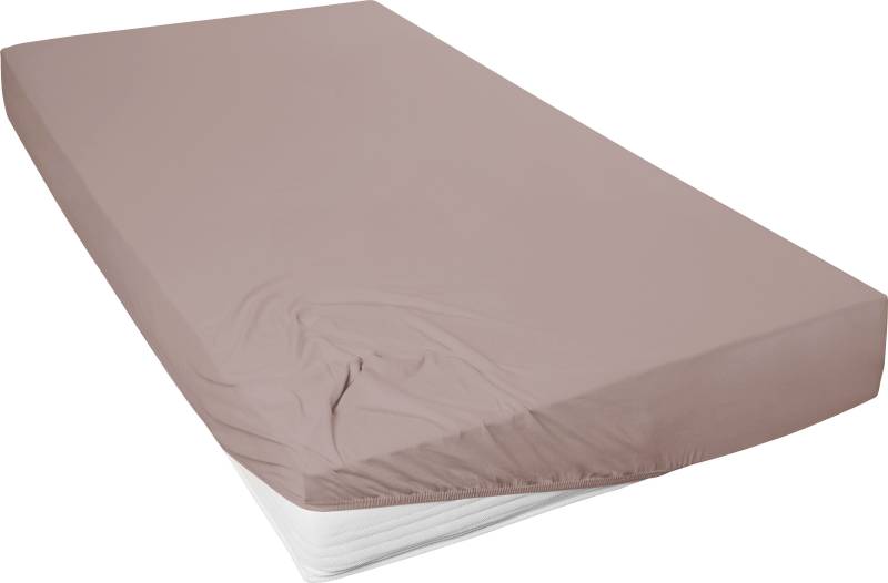 Primera Spannbettlaken »Mako-Feinjersey Spannbetttuch«, Geeignet für Standardmatratzen bis 22 cm, 100% Baumwolle von Primera