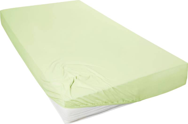 Primera Spannbettlaken »Mako-Feinjersey Spannbetttuch«, Geeignet für Standardmatratzen bis 22 cm, 100% Baumwolle von Primera
