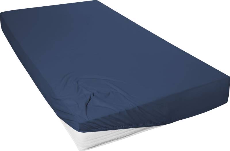 Primera Spannbettlaken »Mako-Feinjersey Spannbetttuch«, Geeignet für Standardmatratzen bis 22 cm, 100% Baumwolle von Primera