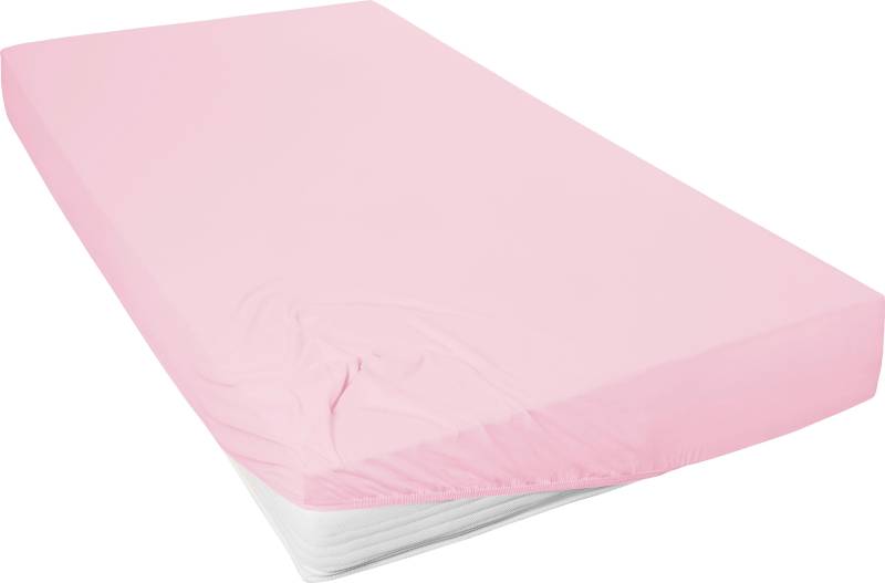 Primera Spannbettlaken »Mako-Feinjersey Spannbetttuch«, Geeignet für Standardmatratzen bis 22 cm, 100% Baumwolle von Primera
