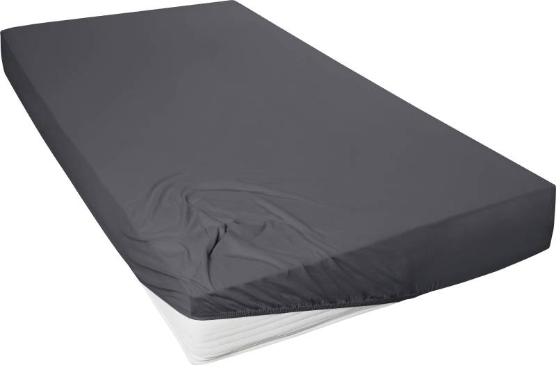 Primera Spannbettlaken »Mako-Feinjersey Spannbetttuch«, Geeignet für Standardmatratzen bis 22 cm, 100% Baumwolle von Primera