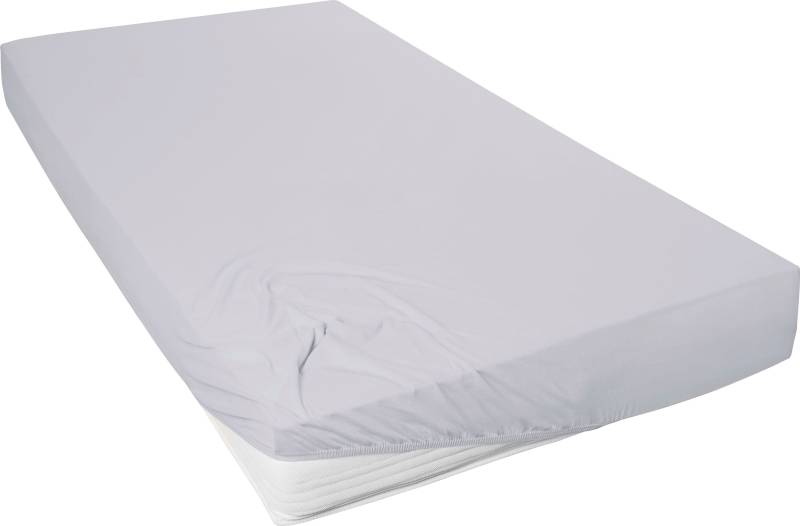 Primera Spannbettlaken »Mako-Feinjersey Spannbetttuch«, Geeignet für Standardmatratzen bis 22 cm, 100% Baumwolle von Primera
