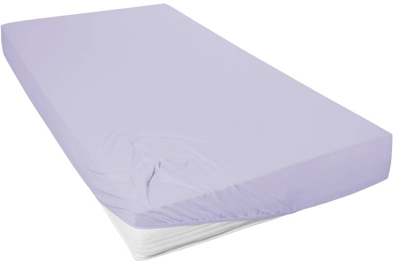 Primera Spannbettlaken »Mako-Feinjersey Spannbetttuch«, Geeignet für Standardmatratzen bis 22 cm, 100% Baumwolle von Primera
