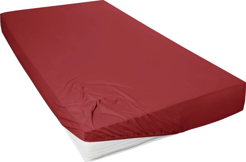 Primera Spannbettlaken »Mako-Feinjersey Spannbetttuch«, Geeignet für Standardmatratzen bis 22 cm, 100% Baumwolle von Primera