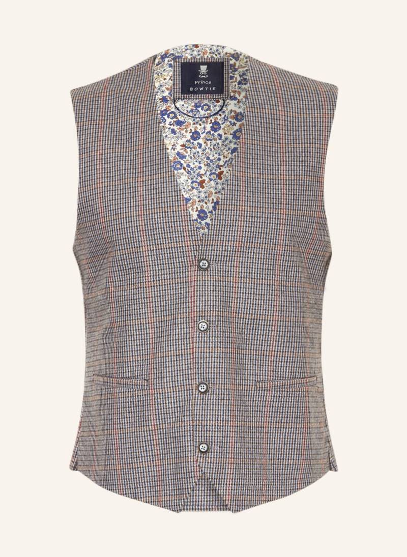 Prince Bowtie Set: Weste, Fliege Und Einstecktuch blau von Prince BOWTIE