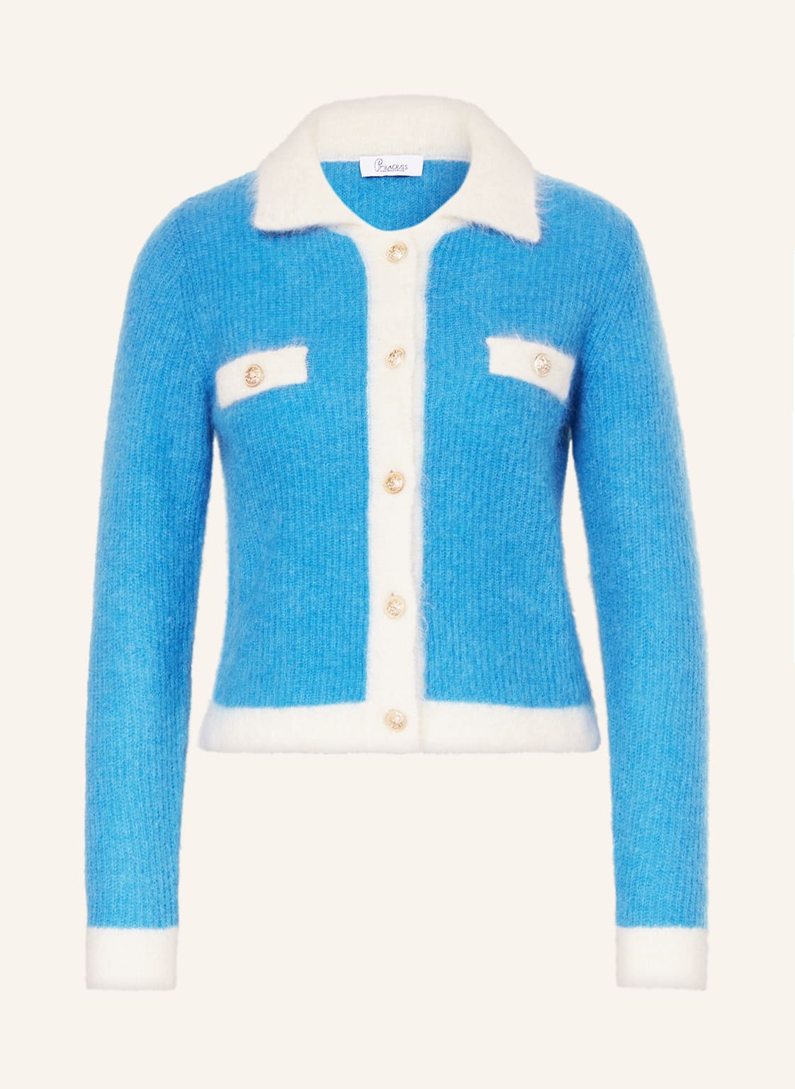 Princess Goes Hollywood Strickjacke Aus Mohair blau von Princess GOES HOLLYWOOD