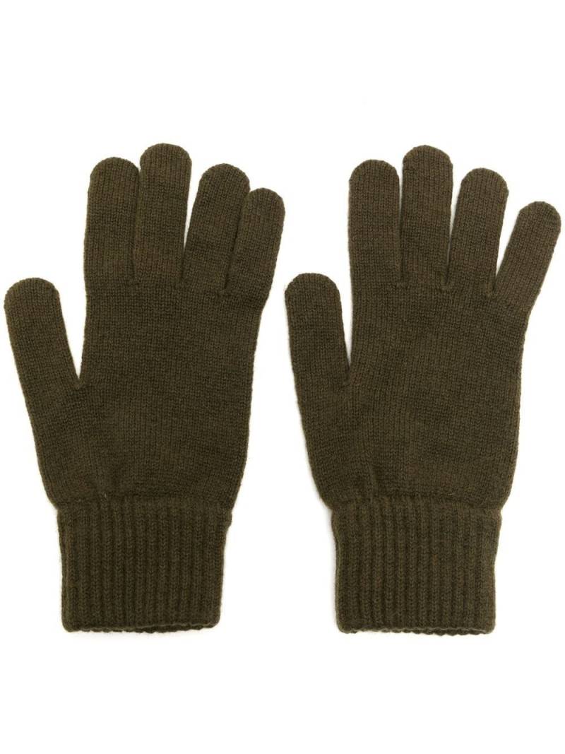 Pringle of Scotland Scottish cashmere gloves - Green von Pringle of Scotland