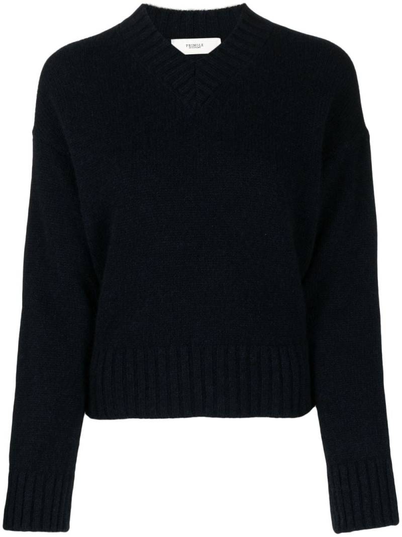 Pringle of Scotland V-neck cashmere jumper - Blue von Pringle of Scotland