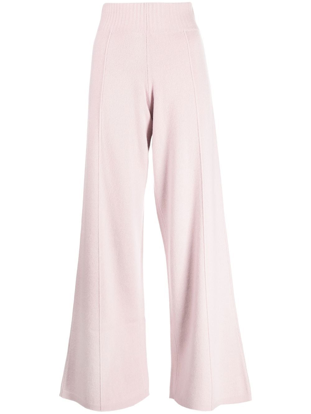 Pringle of Scotland high-waisted knitted trousers - Pink von Pringle of Scotland