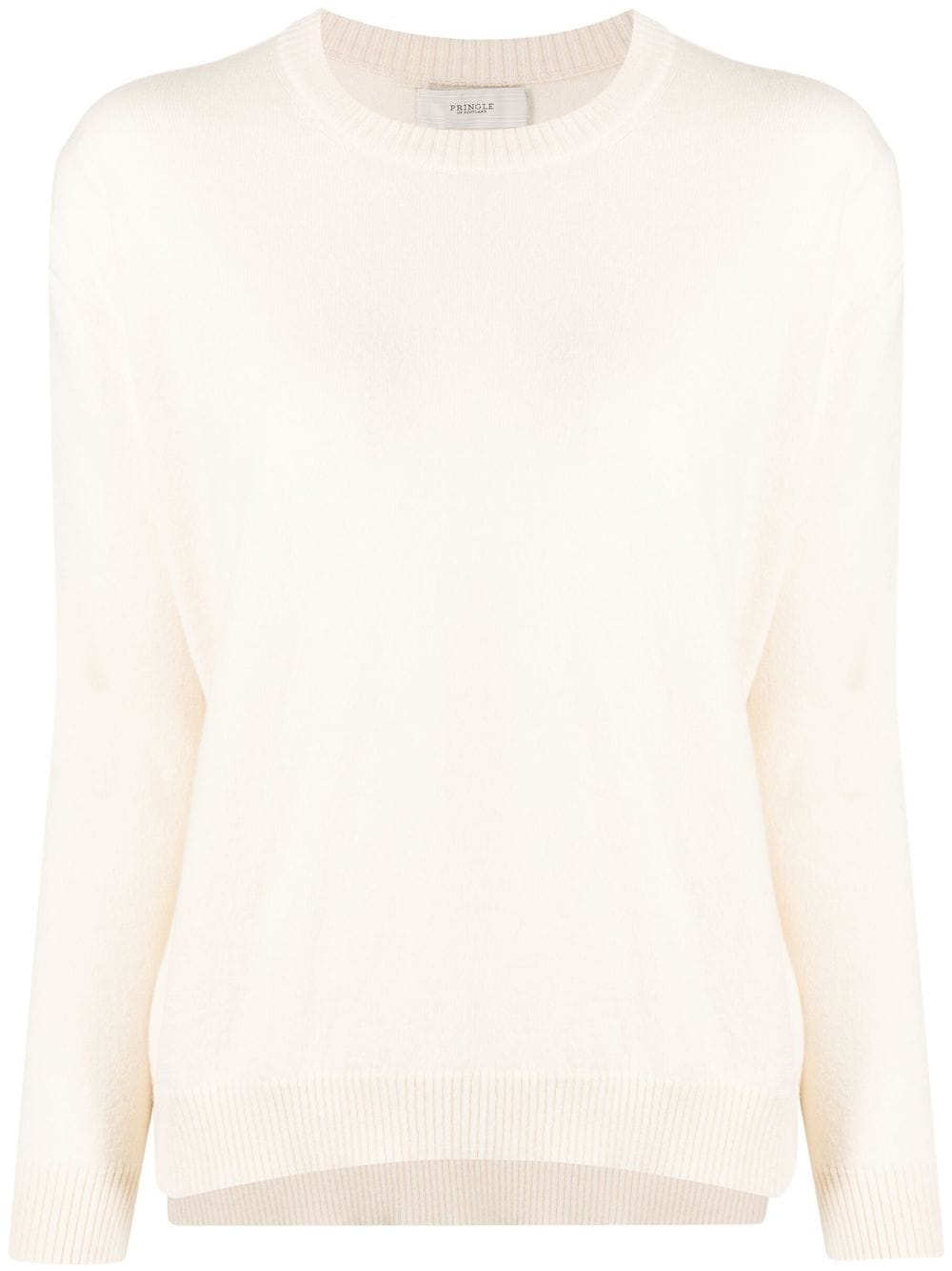 Pringle of Scotland round-neck cashmere jumper - White von Pringle of Scotland