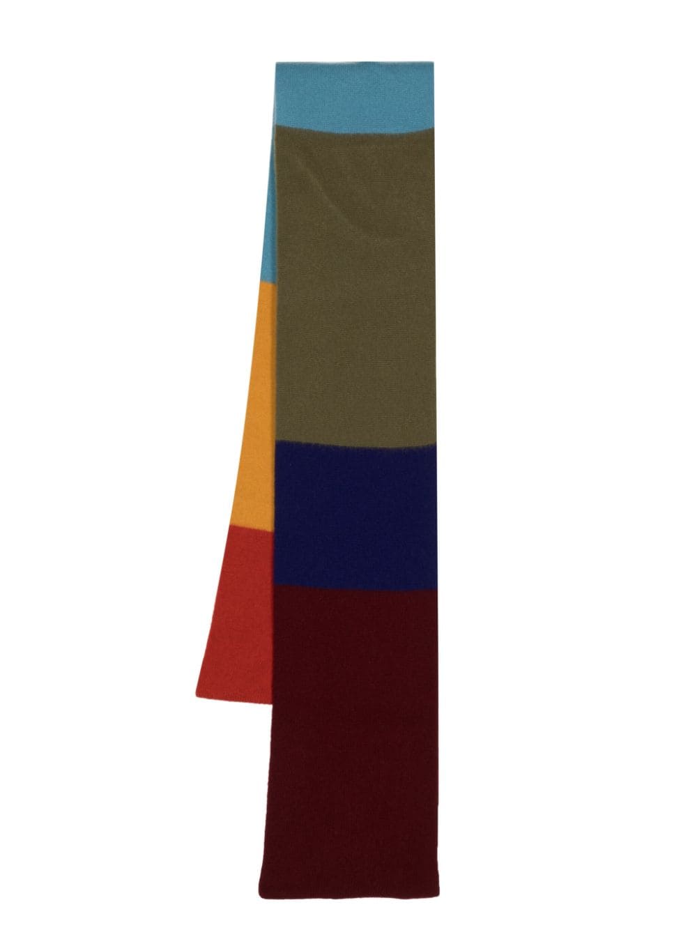 Pringle of Scotland striped lambs wool scarf - Multicolour von Pringle of Scotland