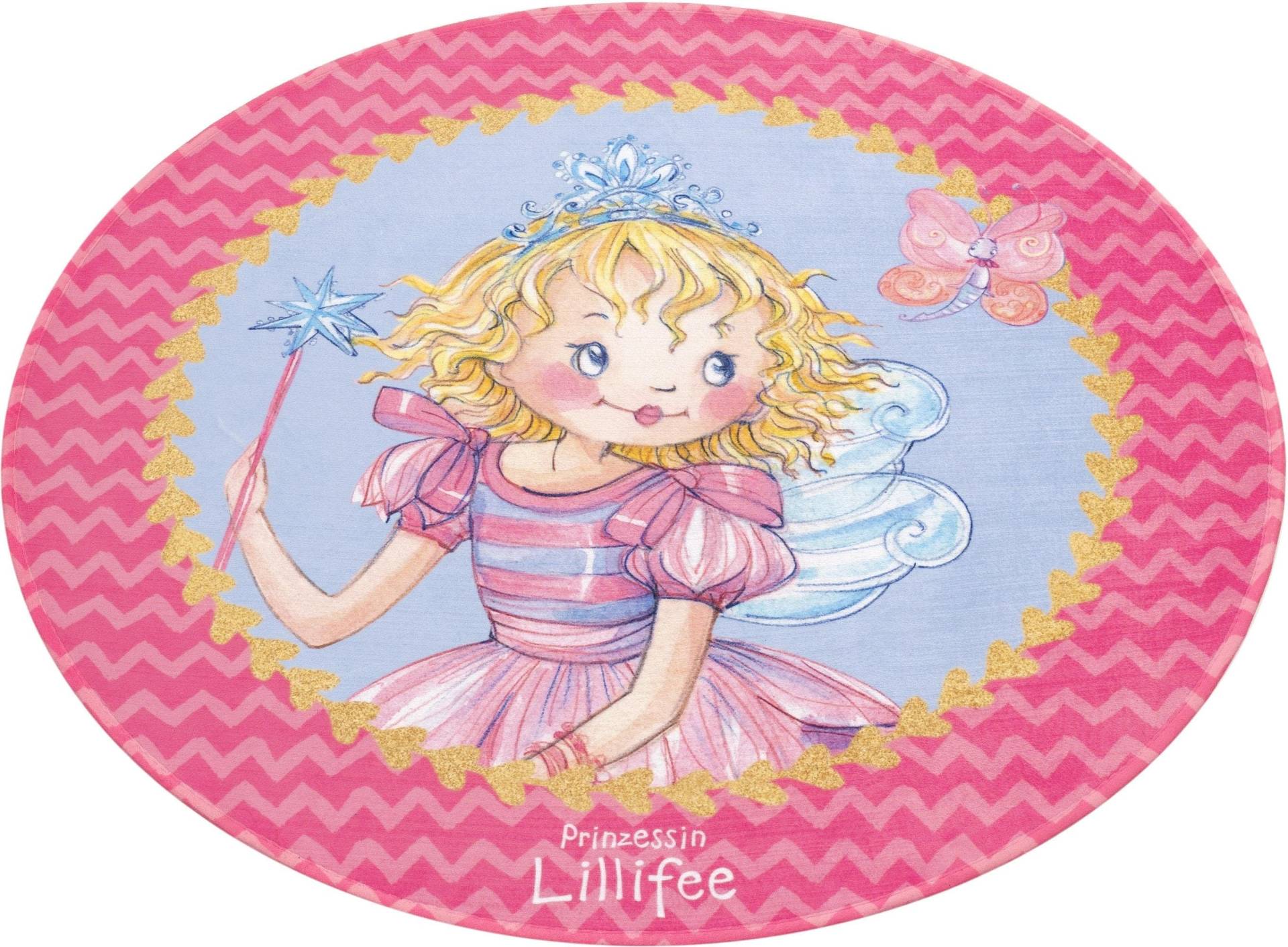 Prinzessin Lillifee Kinderteppich »LI-110«, rund von Prinzessin Lillifee
