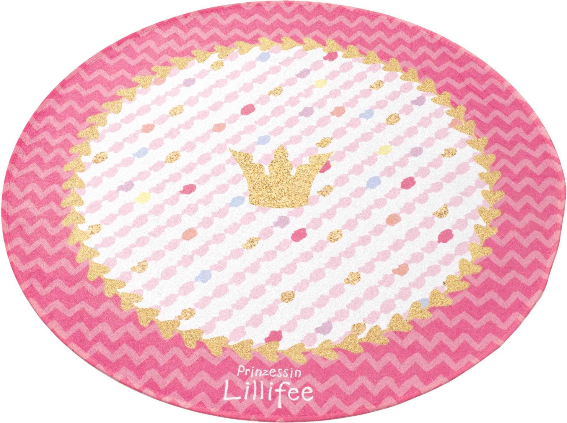 Prinzessin Lillifee Kinderteppich »LI-113«, rund von Prinzessin Lillifee