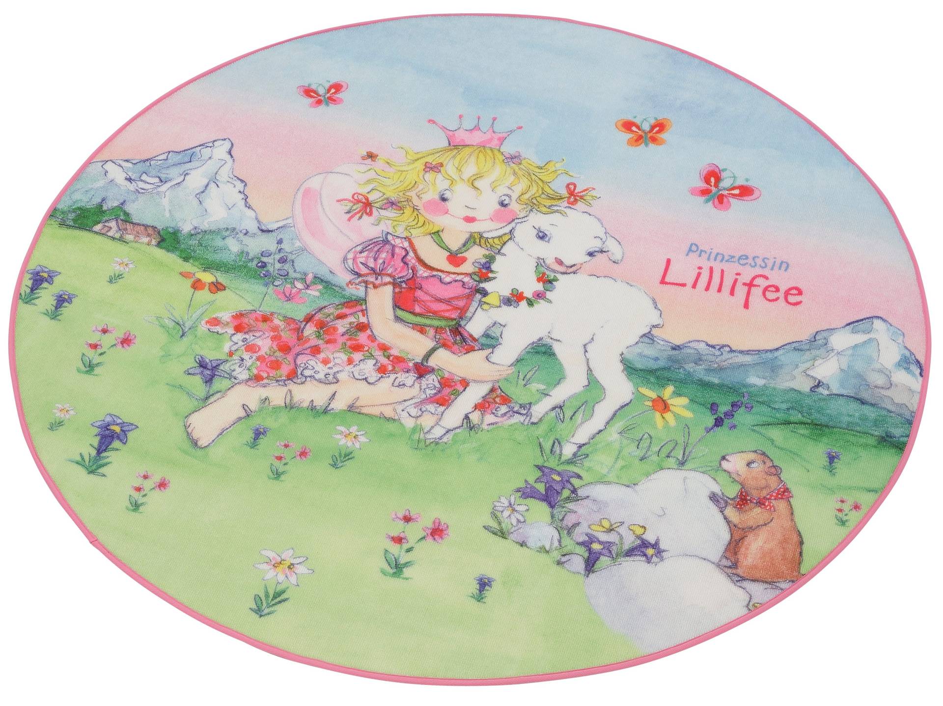 Prinzessin Lillifee Kinderteppich »LI-102«, rund von Prinzessin Lillifee