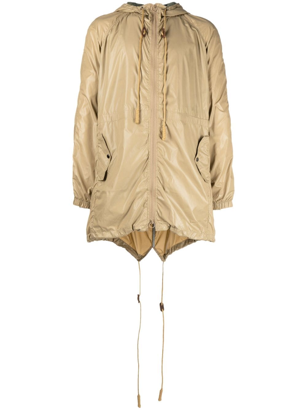 Private Stock The Demarchelier drawstring-hood jacket - Brown von Private Stock