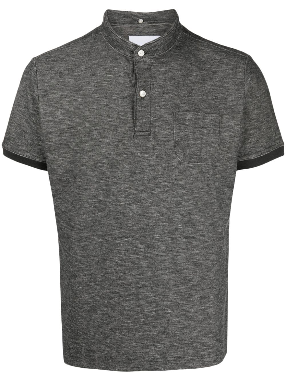 Private Stock The Felix mélange-effect polo shirt - Grey von Private Stock