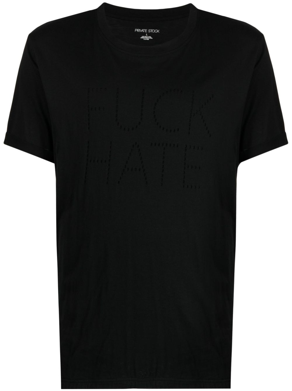 Private Stock The Haine cotton T-shirt - Black von Private Stock