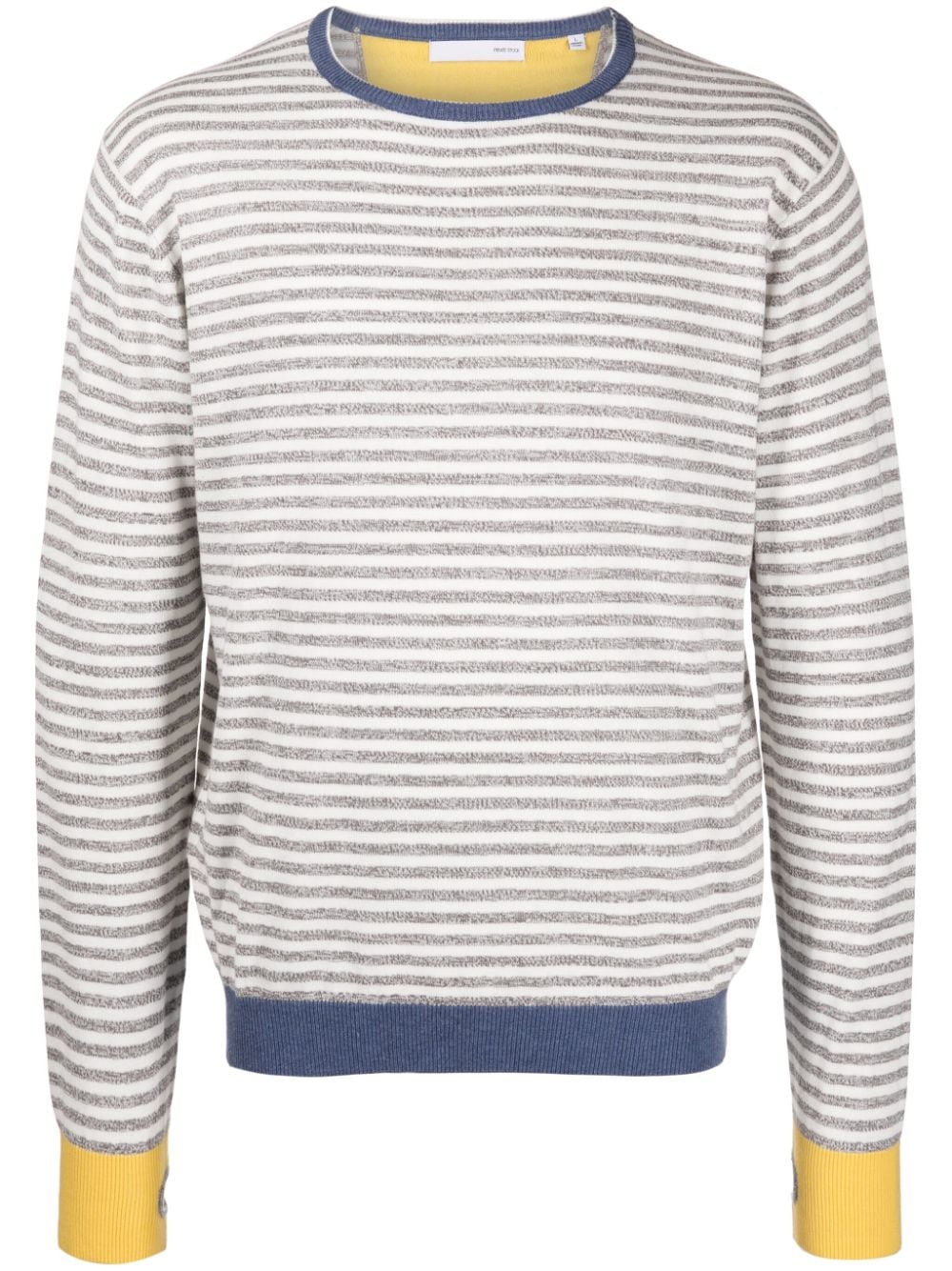 Private Stock The Maximilien striped sweatshirt - White von Private Stock