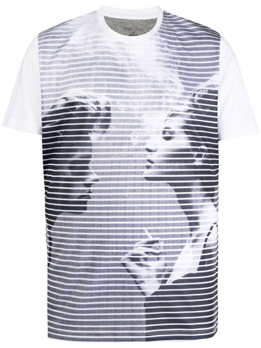 Private Stock The Sisley short-sleeve T-shirt - White von Private Stock