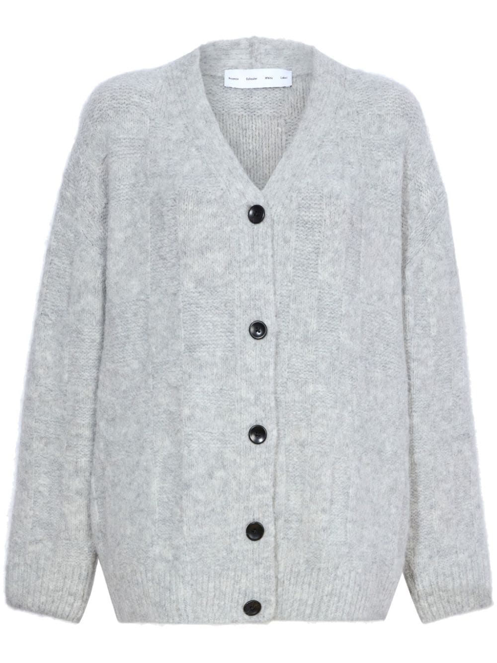 Proenza Schouler White Label Alana V-neck cardigan - Grey von Proenza Schouler White Label