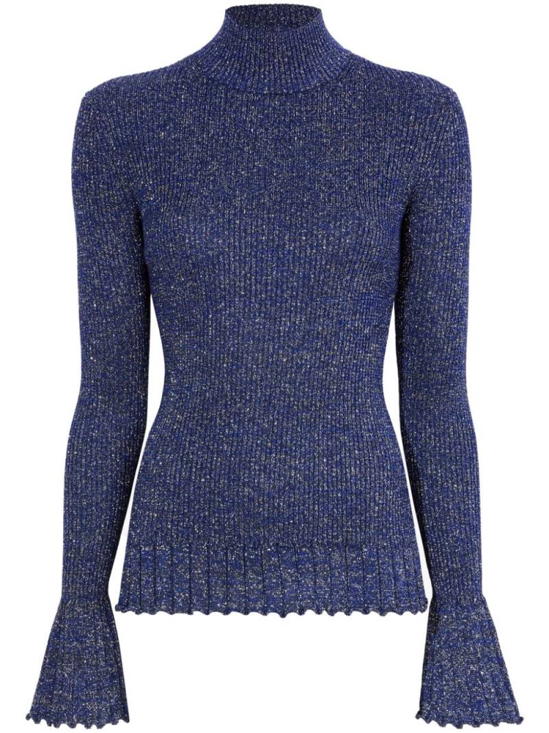 Proenza Schouler White Label Avery turtleneck jumper - Blue von Proenza Schouler White Label