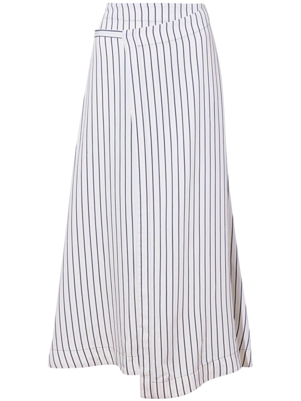 Proenza Schouler White Label Georgie striped midi skirt von Proenza Schouler White Label