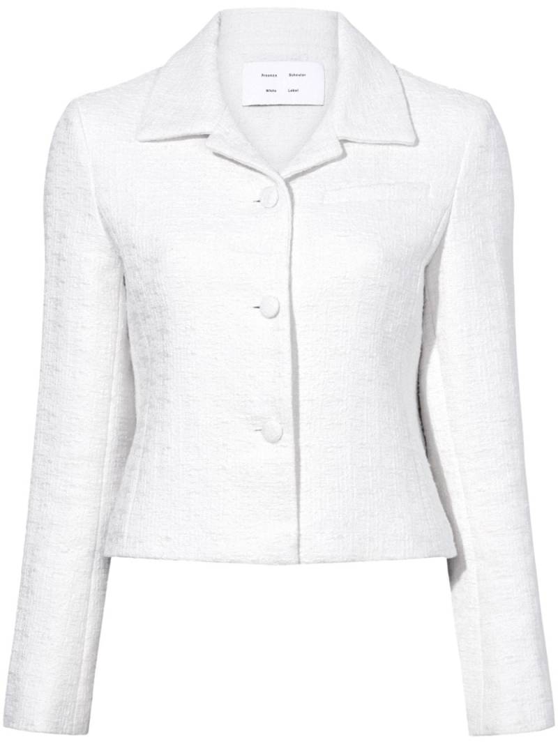 Proenza Schouler White Label Quinn tweed jacket von Proenza Schouler White Label