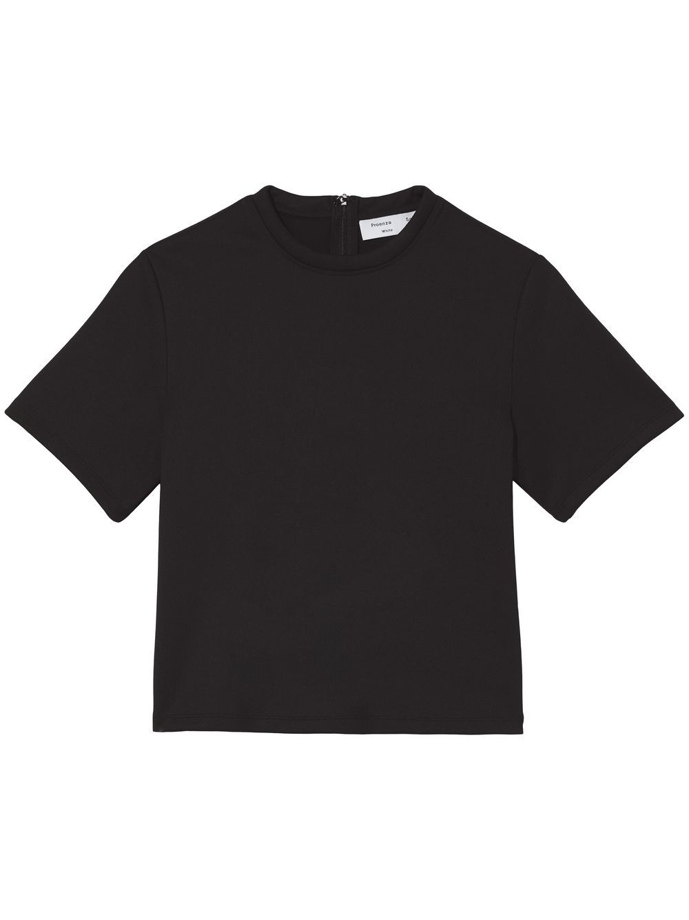 Proenza Schouler White Label Scuba cropped jersey T-shirt - Black von Proenza Schouler White Label