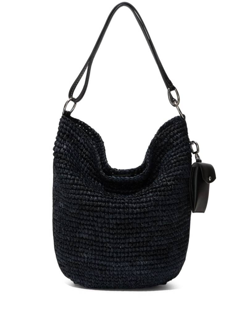 Proenza Schouler White Label Spring raffia bucket bag - Blue von Proenza Schouler White Label