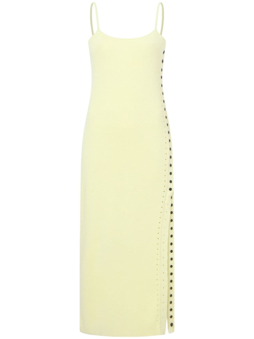 Proenza Schouler White Label Sydney knitted midi dress - Yellow von Proenza Schouler White Label