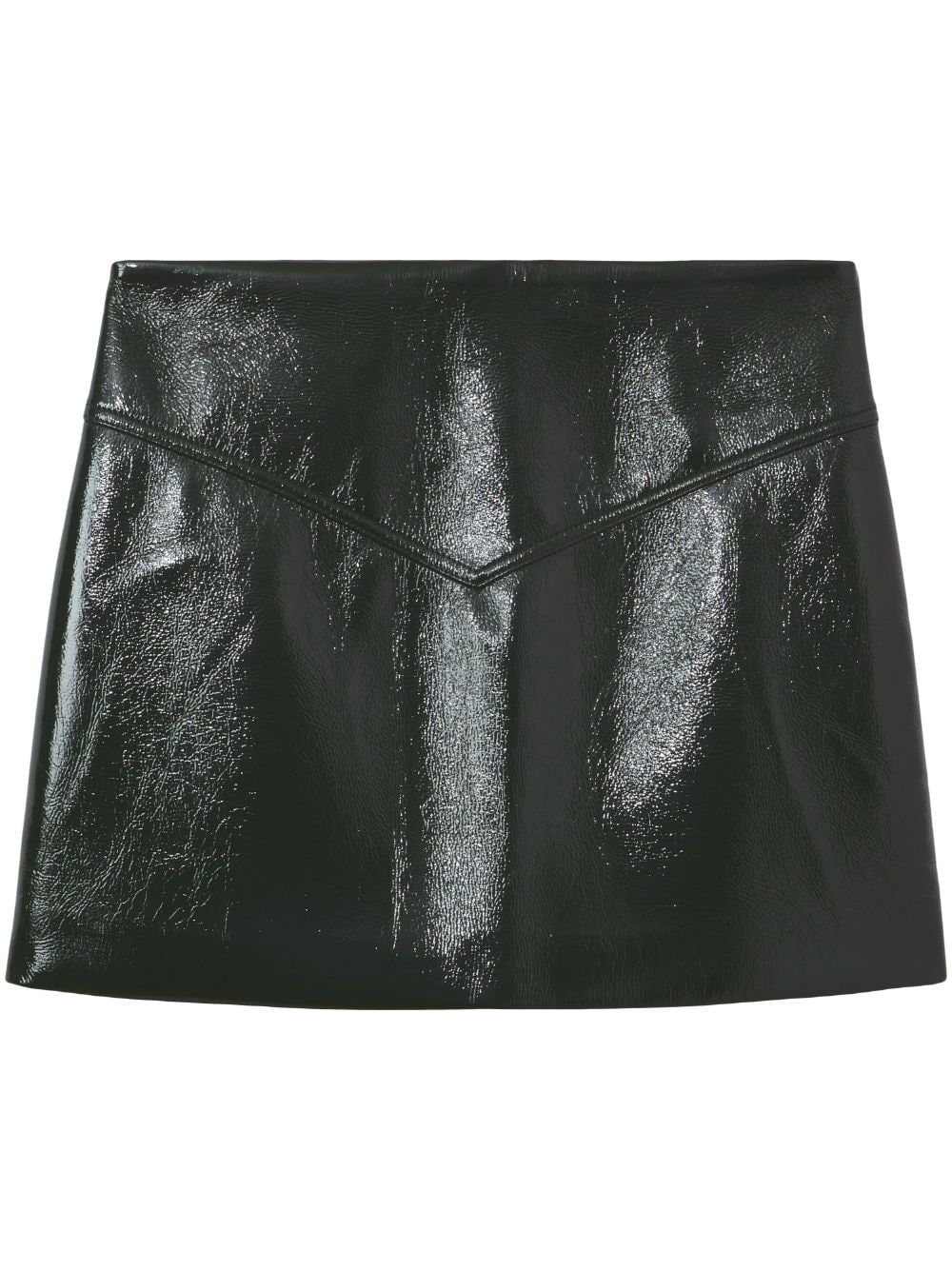 Proenza Schouler White Label vinyl mini skirt - Black von Proenza Schouler White Label