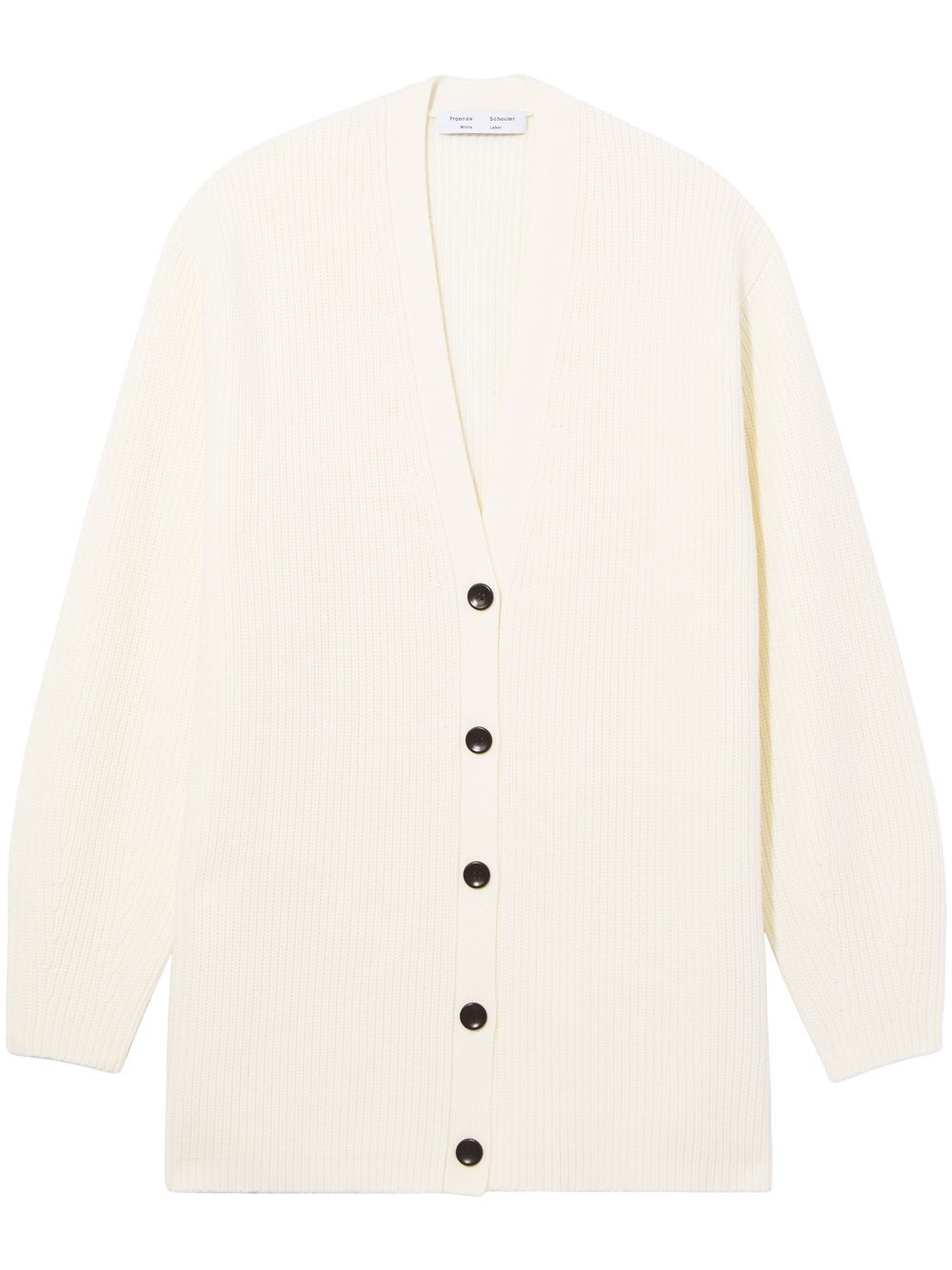 Proenza Schouler White Label long-length knitted cardigan - Neutrals von Proenza Schouler White Label