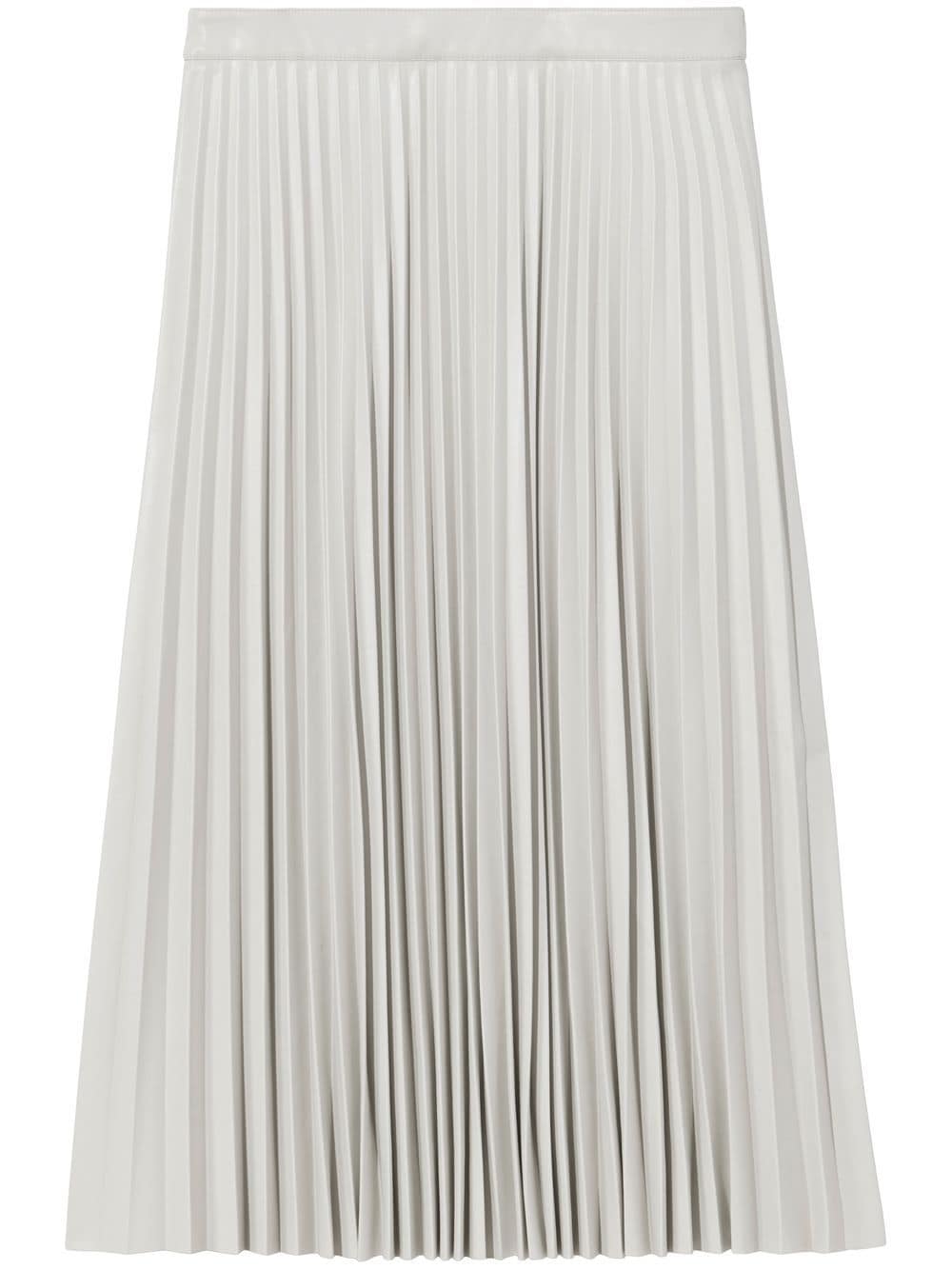 Proenza Schouler White Label faux-leather pleated skirt von Proenza Schouler White Label