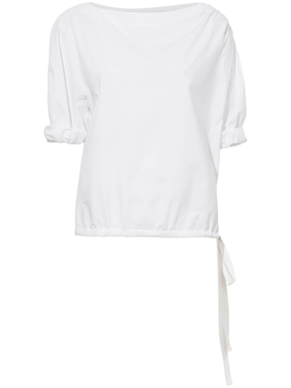 Proenza Schouler Addison puff-sleeve cotton T-shirt - White von Proenza Schouler