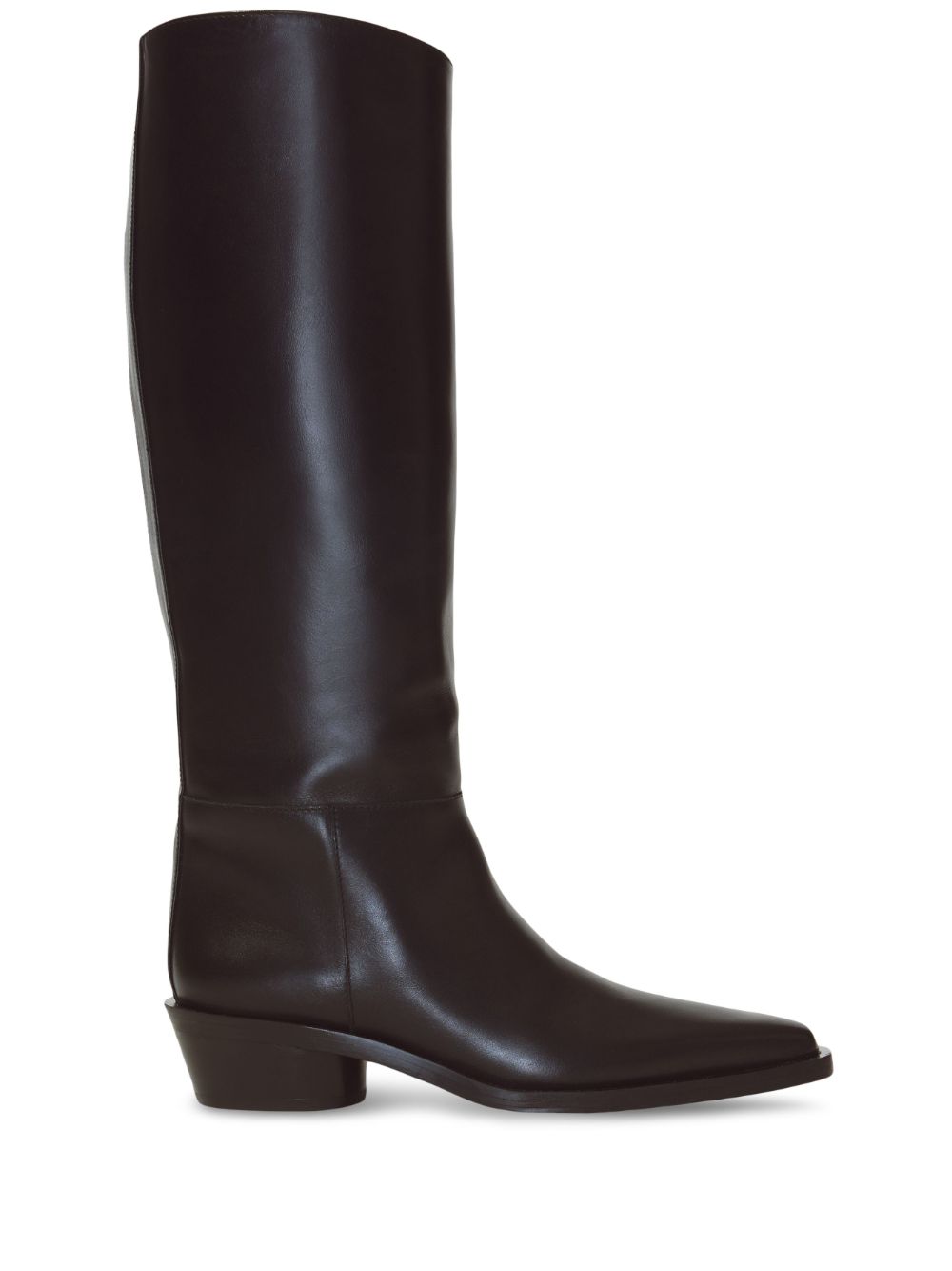 Proenza Schouler Bronco leather tall boots - Black von Proenza Schouler