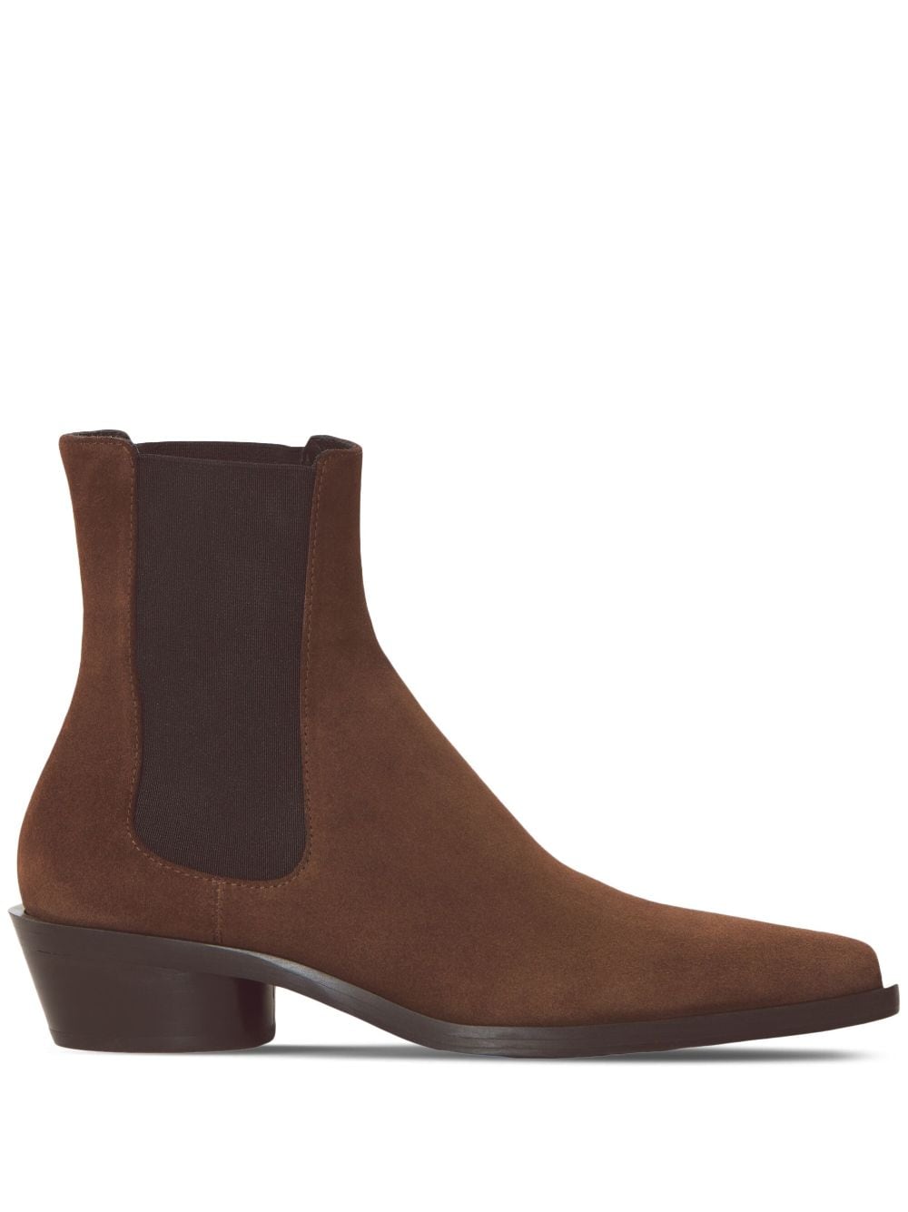 Proenza Schouler Bronco suede Chelsea Boots - Brown von Proenza Schouler