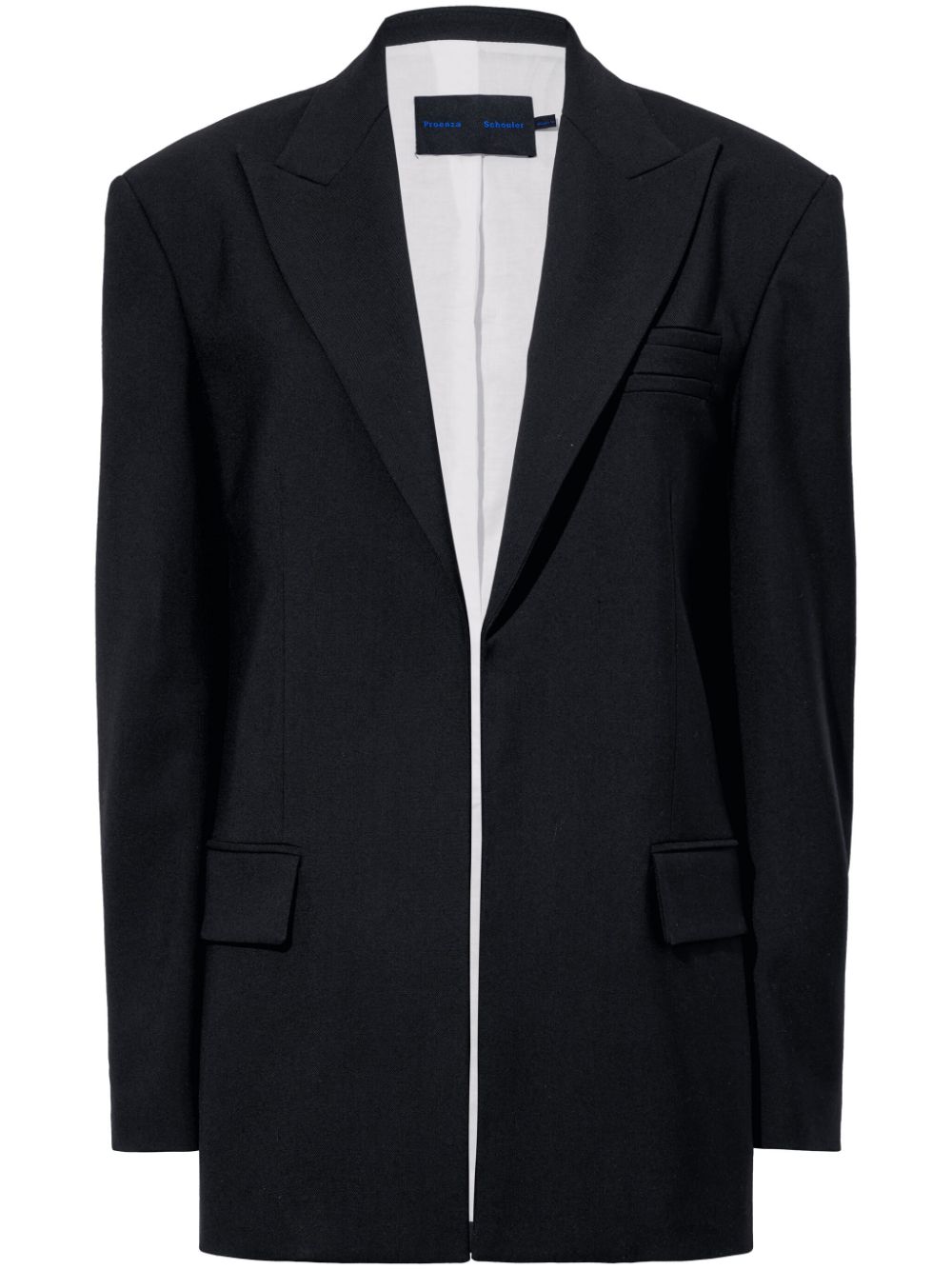 Proenza Schouler Devon peak-lapel blazer - Black von Proenza Schouler