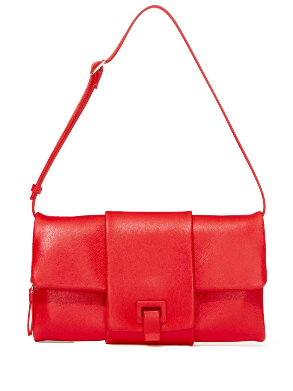 Proenza Schouler Flip leather shoulder bag - Red von Proenza Schouler