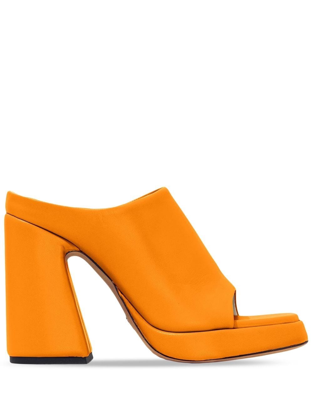 Proenza Schouler Forma 110mm platform sandals - Orange von Proenza Schouler