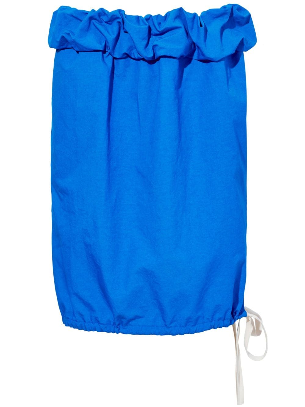 Proenza Schouler Hayley crinkled poplin skirt - Blue von Proenza Schouler